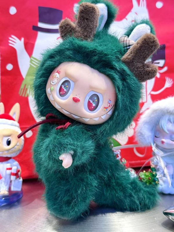 (Christmas Only) Christmas Elk Labubu - Image 8