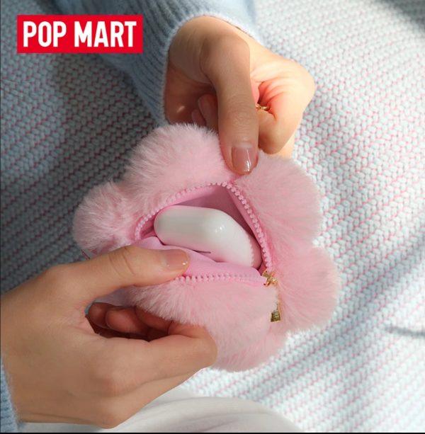 Bubble Mart CRYBABY Grief Club Series - Silicone Plush Headphone Bag Crybaby Flowers - Image 4
