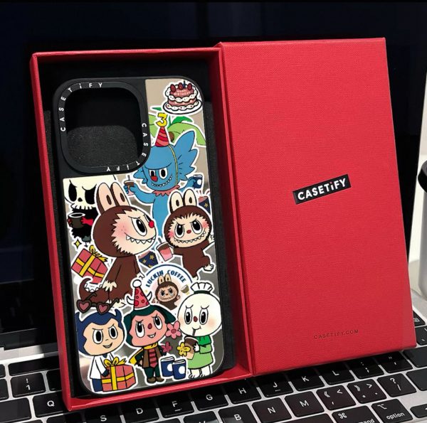 （Gift Box）Labubu iphone case （Handmade） - Image 2