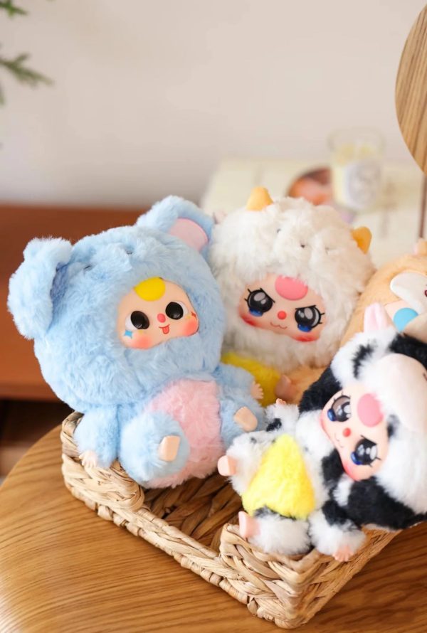 Baby Three Twelve Chinese Zodiac Series Plush Blind Box