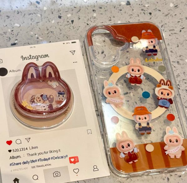 Labubu iphone case（Handmade） - Image 3