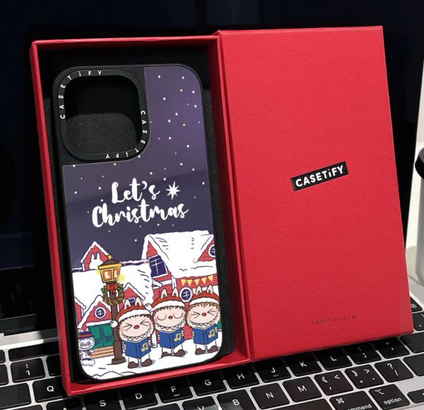 （Gift Box）Casetify✖️Labubu Christmas iphone Case - Image 3