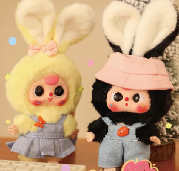 Baby Three Macaron Cute Bunny Series Plush Dolls, Blind Box - Image 2