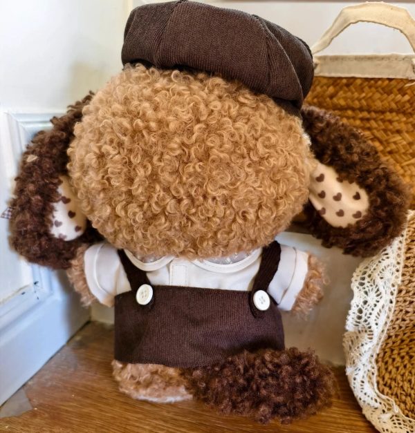 Nommi Chocolate Puppy 400% Plush Doll, Limited Edition - Image 3