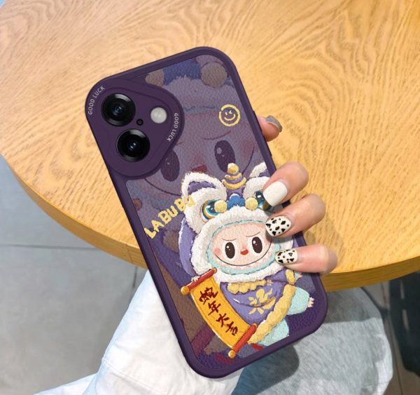 Happy New Year Labubu iphone case - Image 4