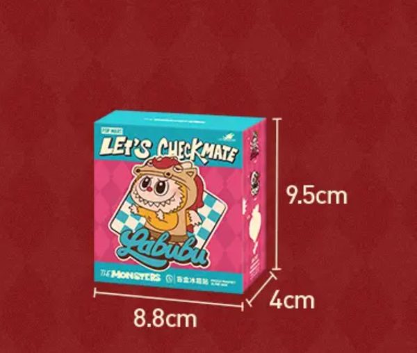 The Monstes Let's Checkmate refrigerator sticker - Image 5