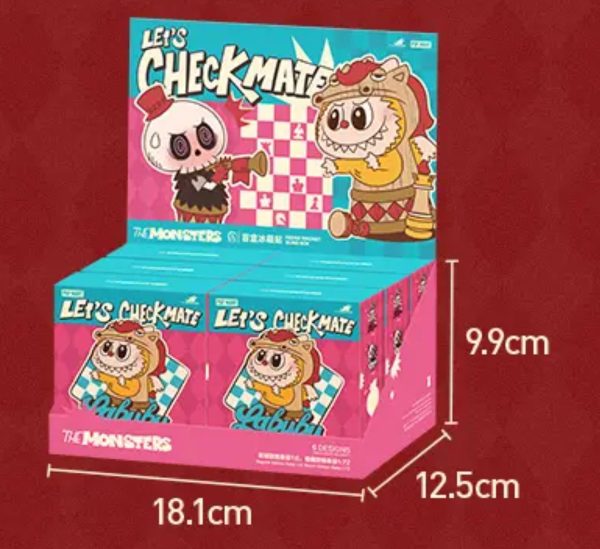The Monstes Let's Checkmate refrigerator sticker - Image 6