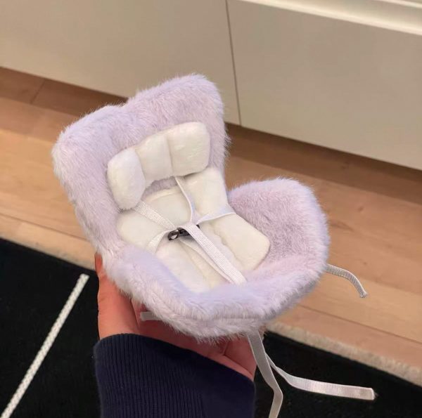 labubu marshmallow car seat - Image 4