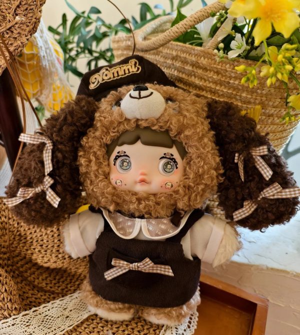Nommi Chocolate Puppy 400% Plush Doll, Limited Edition