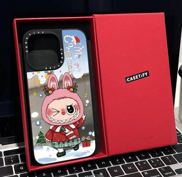 （Gift Box）Casetify✖️Labubu Christmas iphone Case - Image 2