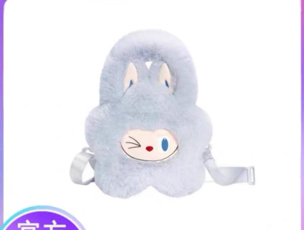 Labubu classic series-plush flower bag - Image 2