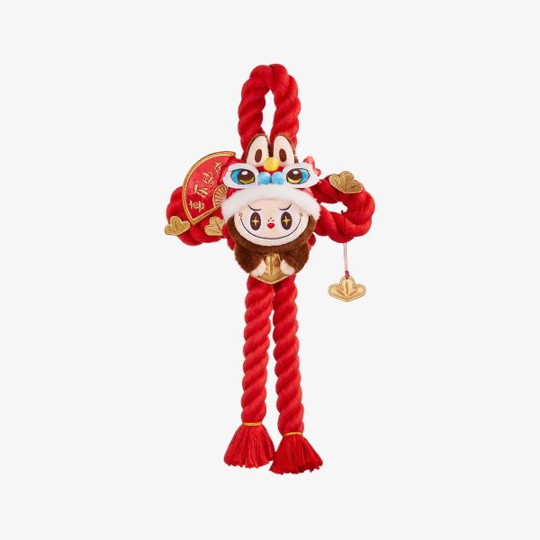 Wealthy Snake's New Year Celebration Series-LABUBU Plush Door Decoration - Image 5