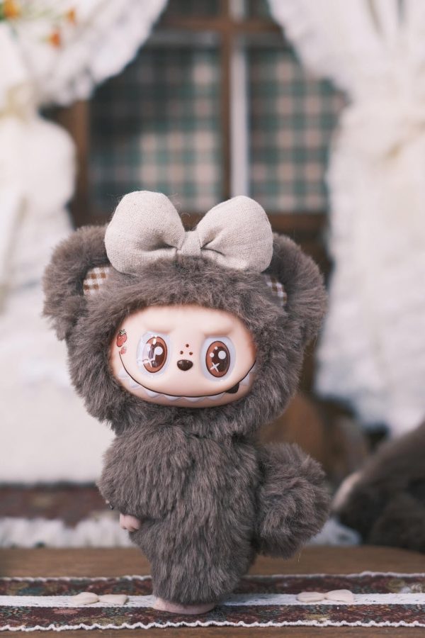 Coffee Bear Labubu Retrofit Design（Handmade） - Image 3
