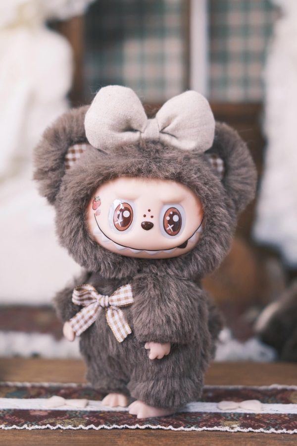 Coffee Bear Labubu Retrofit Design（Handmade） - Image 5