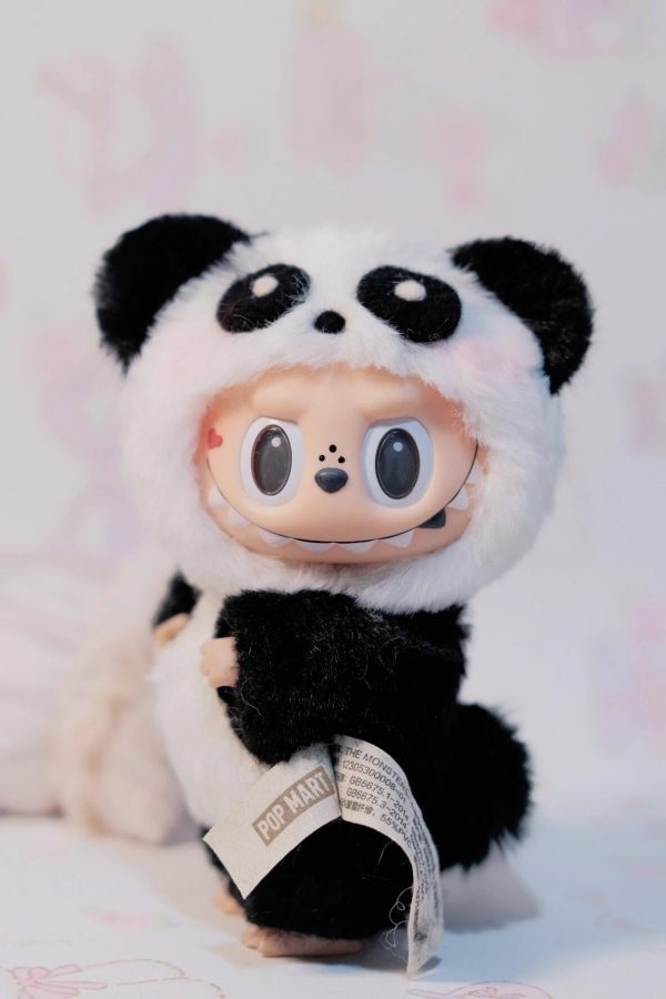 Panda✖️Labubu Retrofit Design（Handmade） - Image 2