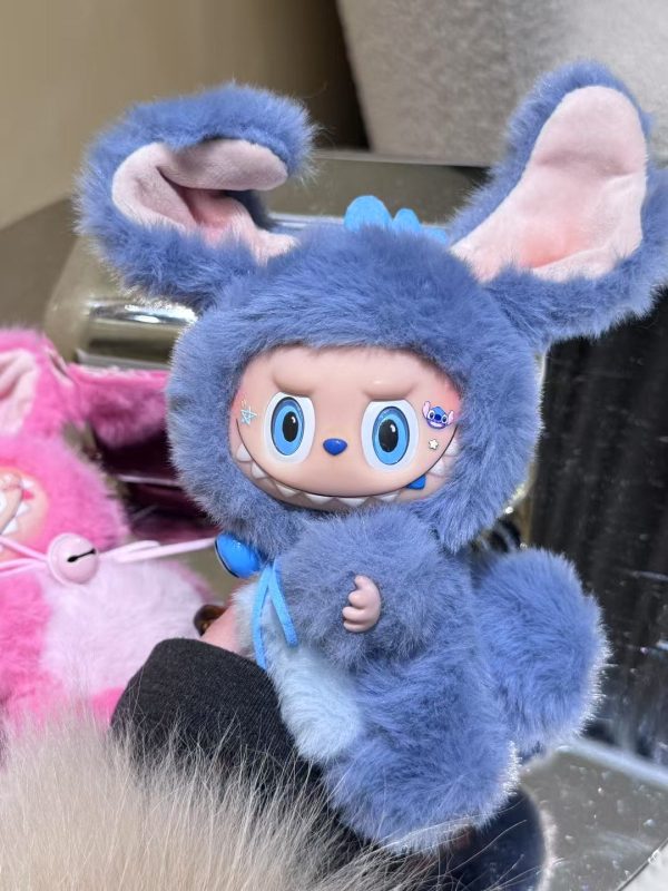 Stitch ✖️Labubu Retrofit Design（Handmade） - Image 5