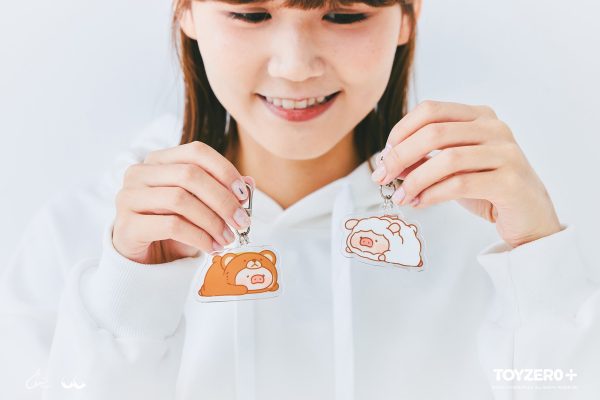 LuLu the Piggy Sheep & Bear - Acrylic Keychain (Random) - Image 2